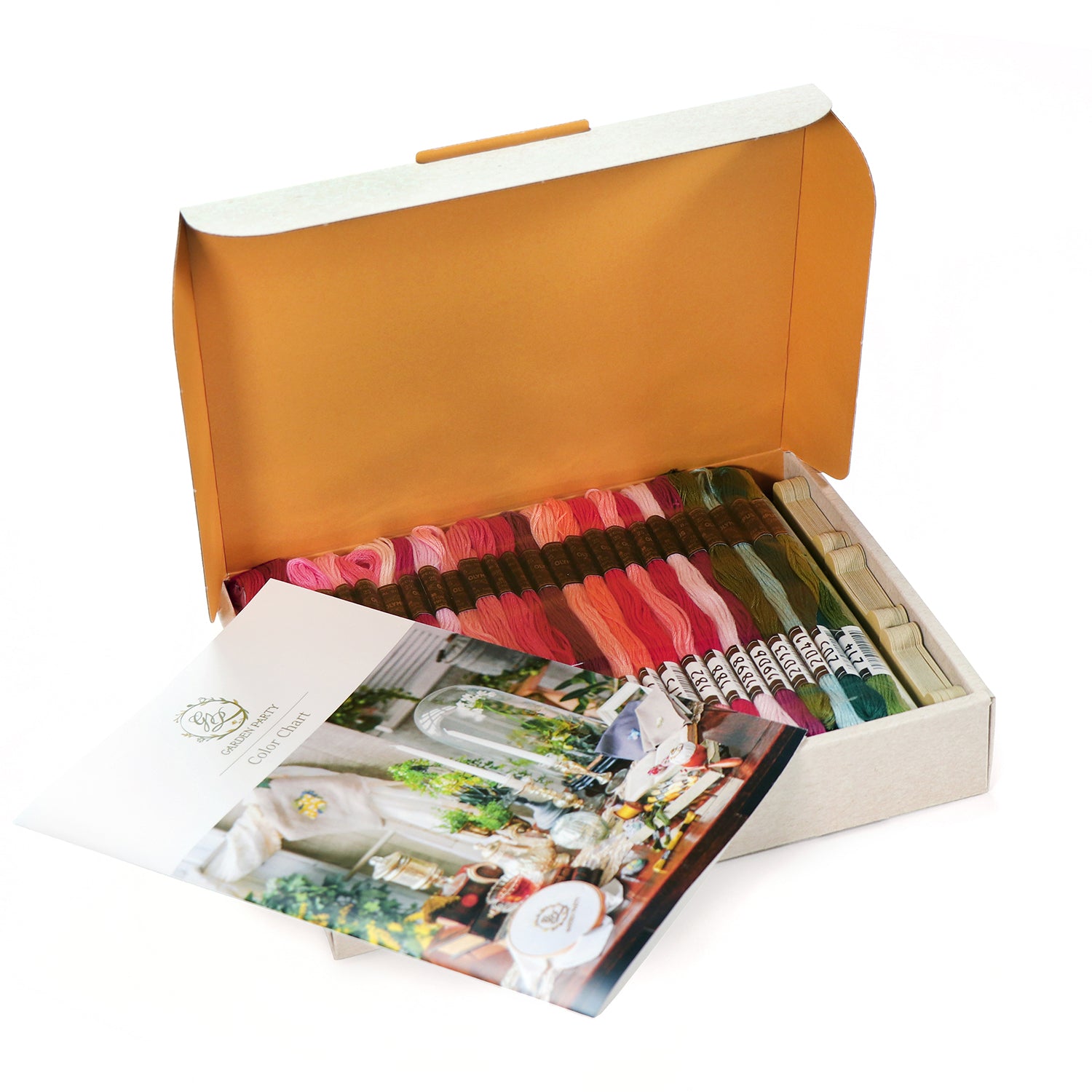 GARDEN PARTY(ガーデンパーティー) 刺しゅう糸セット スプール付 GP-100