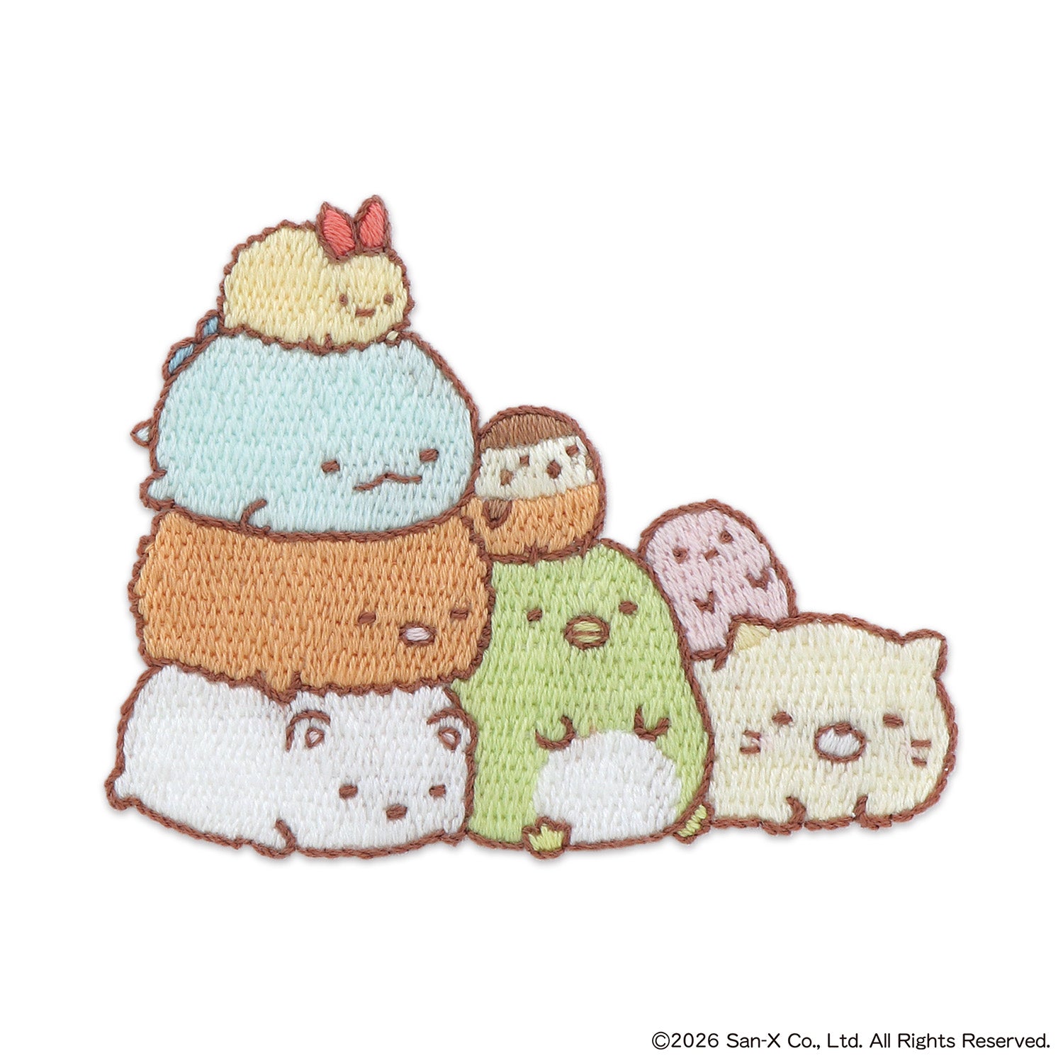 はってはじめる刺しゅうキット(すみっコぐらし)