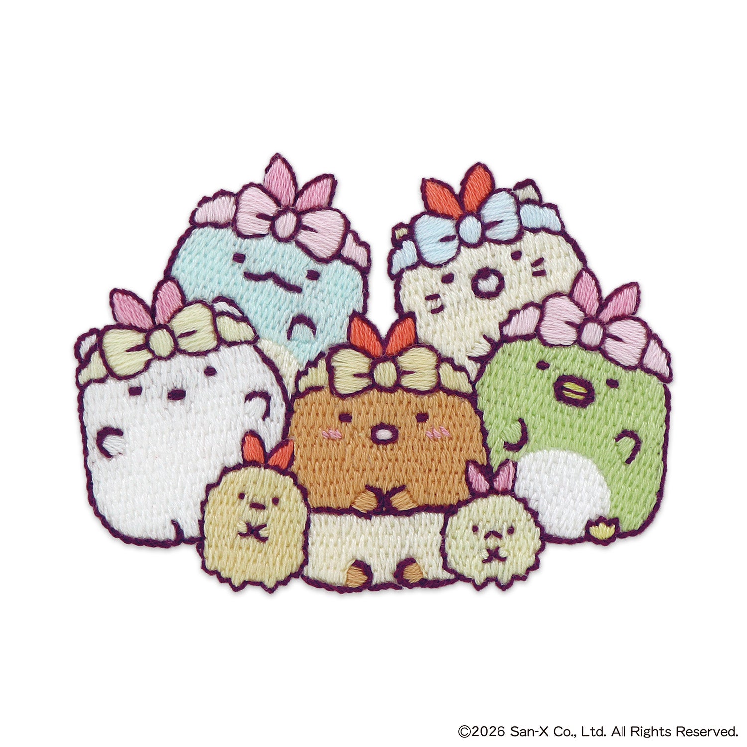 はってはじめる刺しゅうキット(すみっコぐらし)