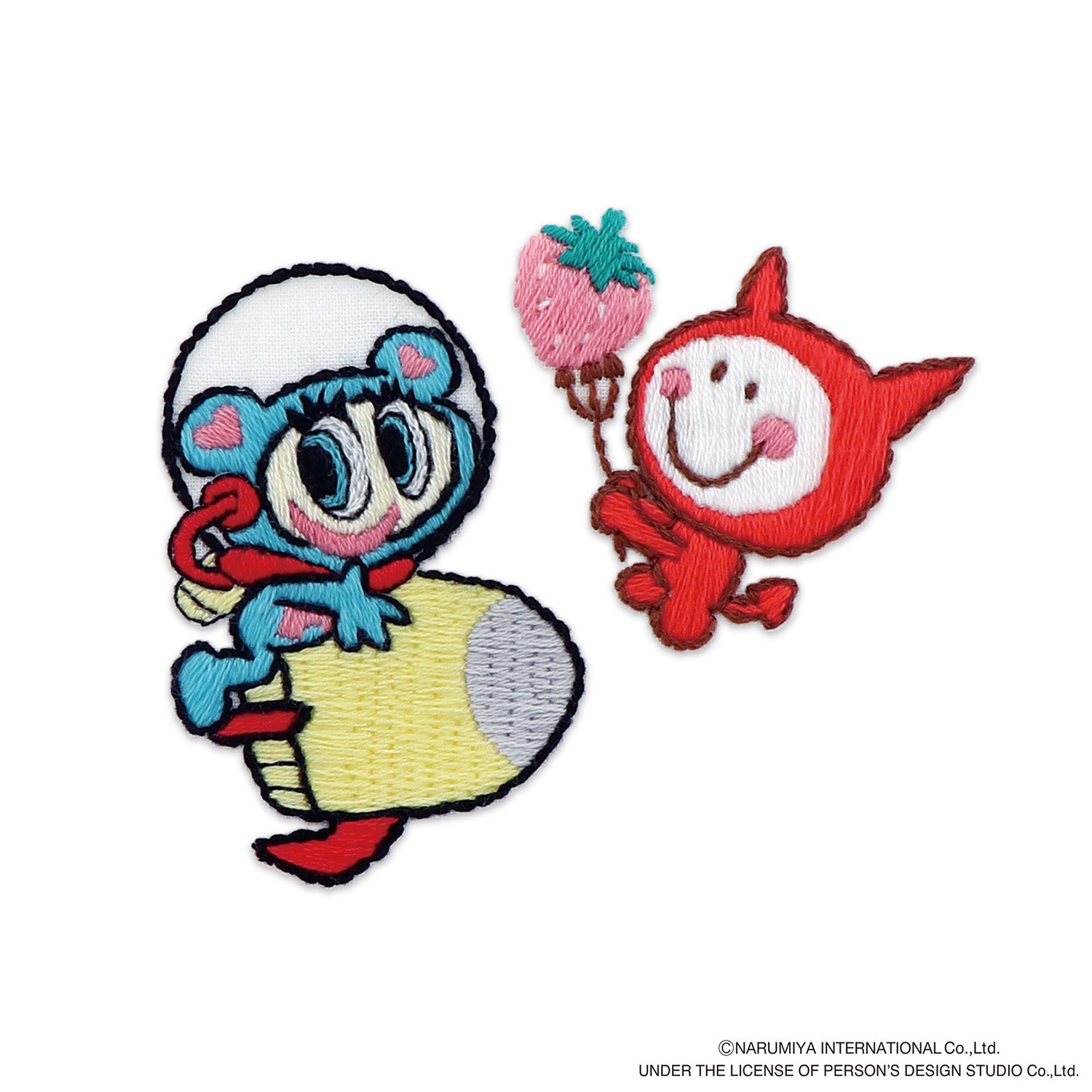 はってはじめる刺しゅうキット(エンジェルブルー)