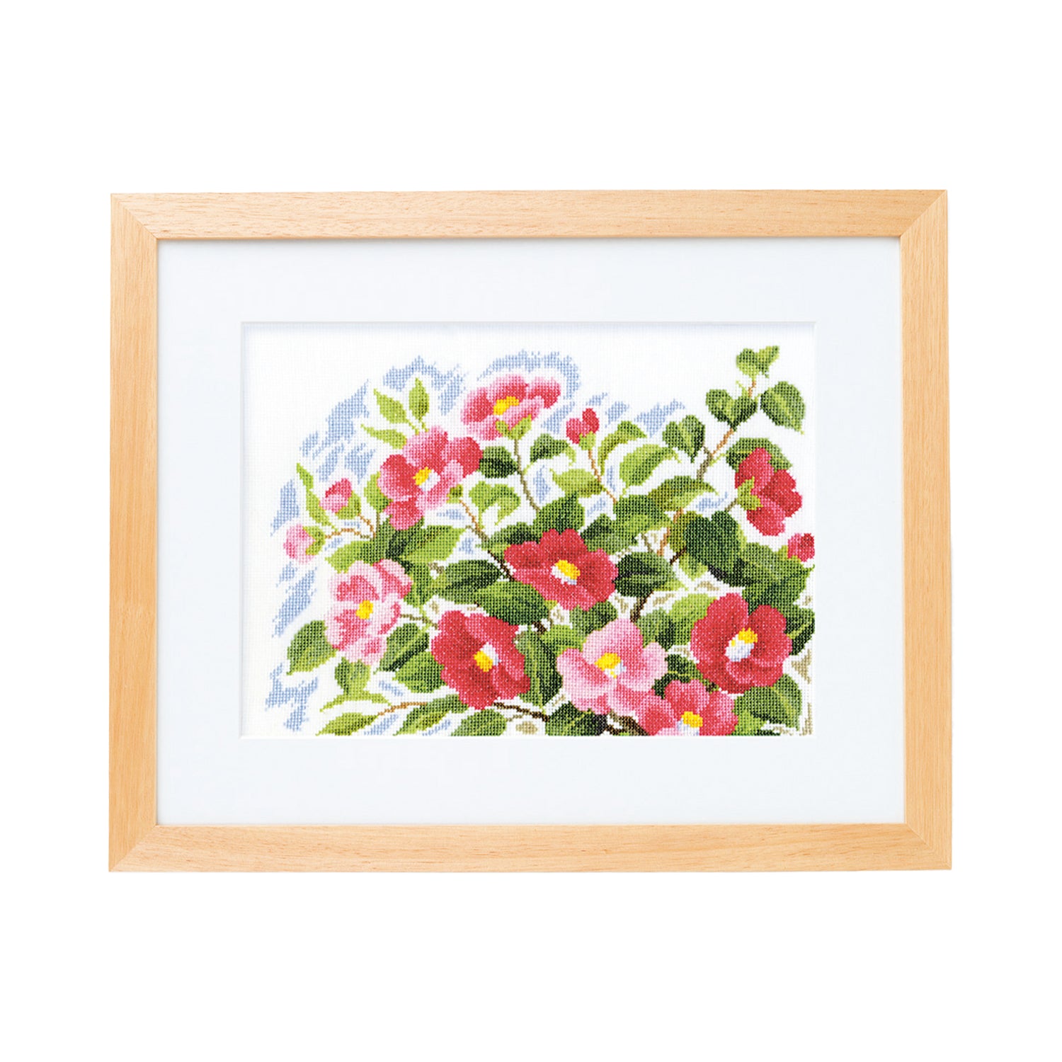 No.7183 Camellia in the cold wind