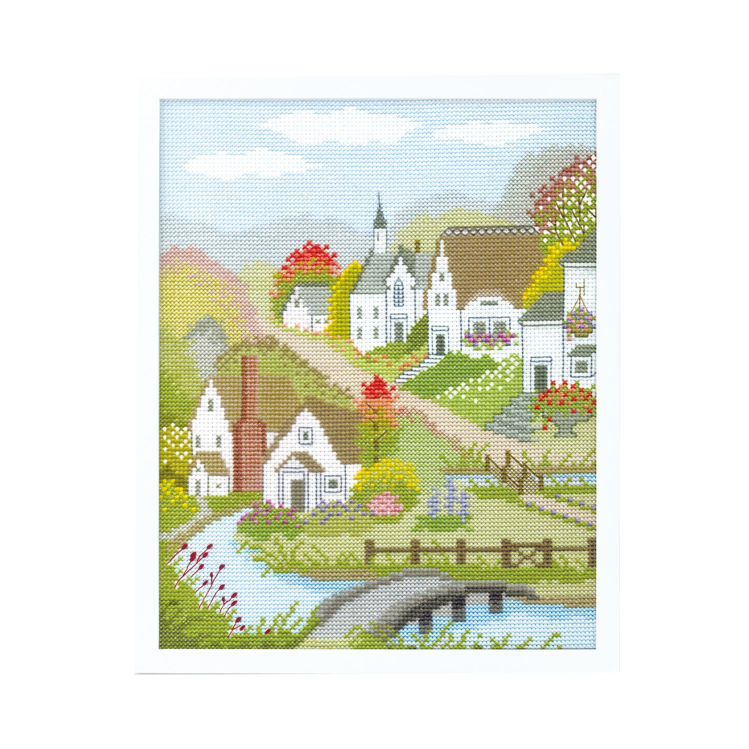 No.7400 Autumn in the village