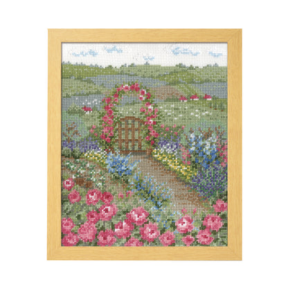 No.7424 バラの花咲くピーターの庭