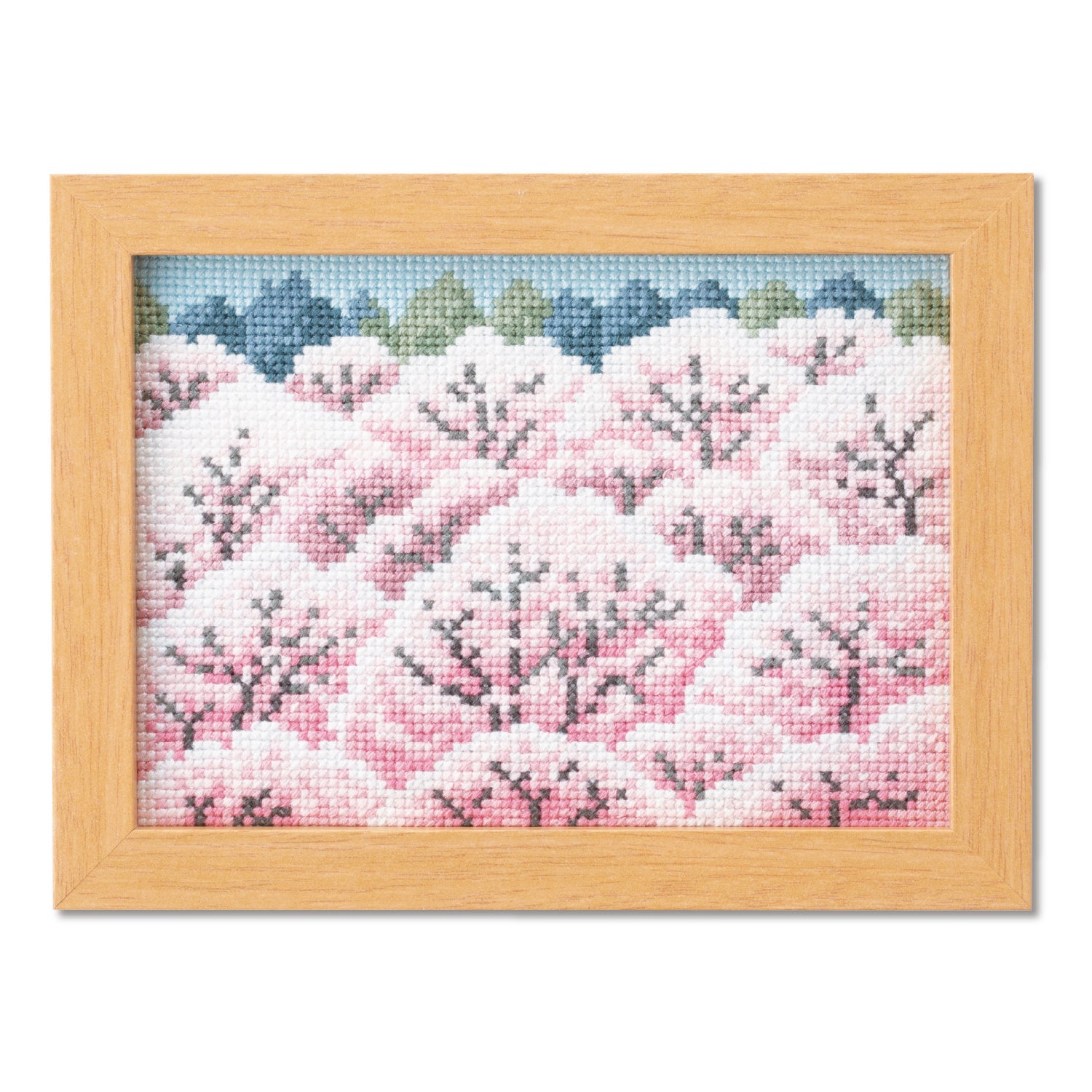 No.7544 ４月 桜山景色