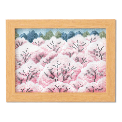 No.7544 ４月 桜山景色