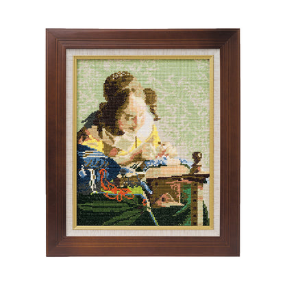 No.878 "The Lacemaker" by Vermeer