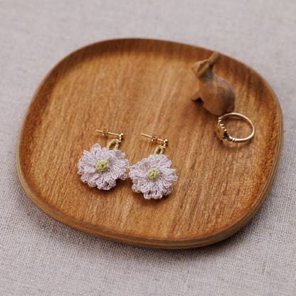 「葉桜のイヤリング/ピアス」材料セット