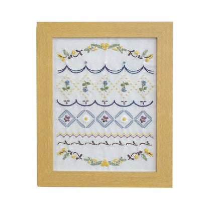 GARDEN PARTY French Embroidery Sampler GP-K10 Level 1 Motif Sampler