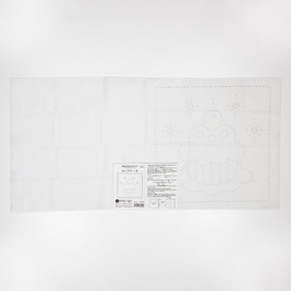 Sashiko Sampler H-1005 Cupcake (White)