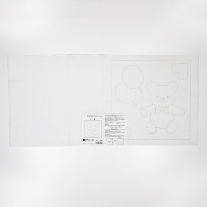 花ふきんH-1008 くま（白）