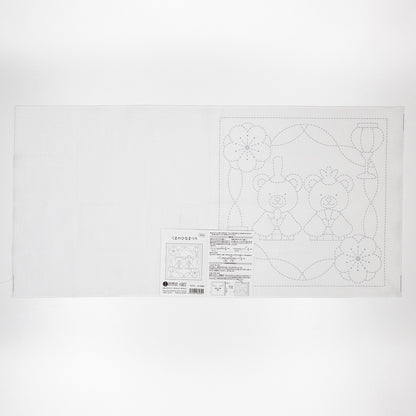 花ふきんH-1032 くまのひなまつり