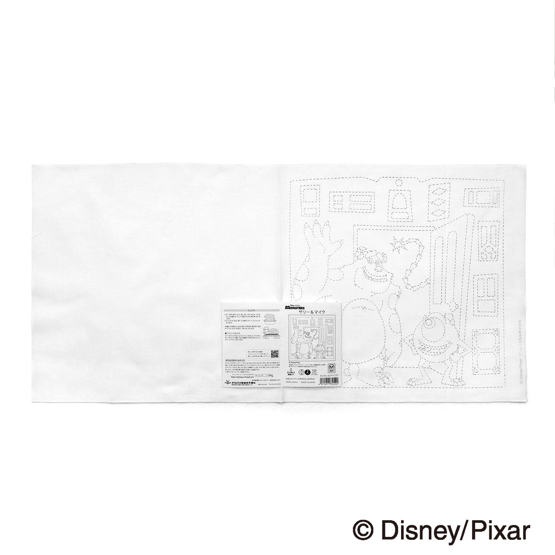 Flower Towel H-1131 Sulley &amp;amp; Mike (White)