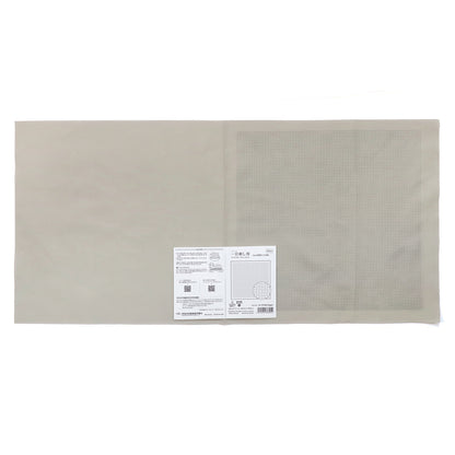 花ふきんH-12106 一目刺し用ガイド付きさらしもめん 3mm間隔ドット方眼（Sage）