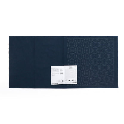 Sashiko Sampler H-2121 Tatewaku (indigo)