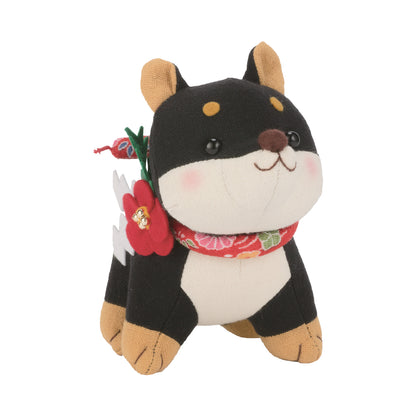 PA-756 福招き犬（黒柴）