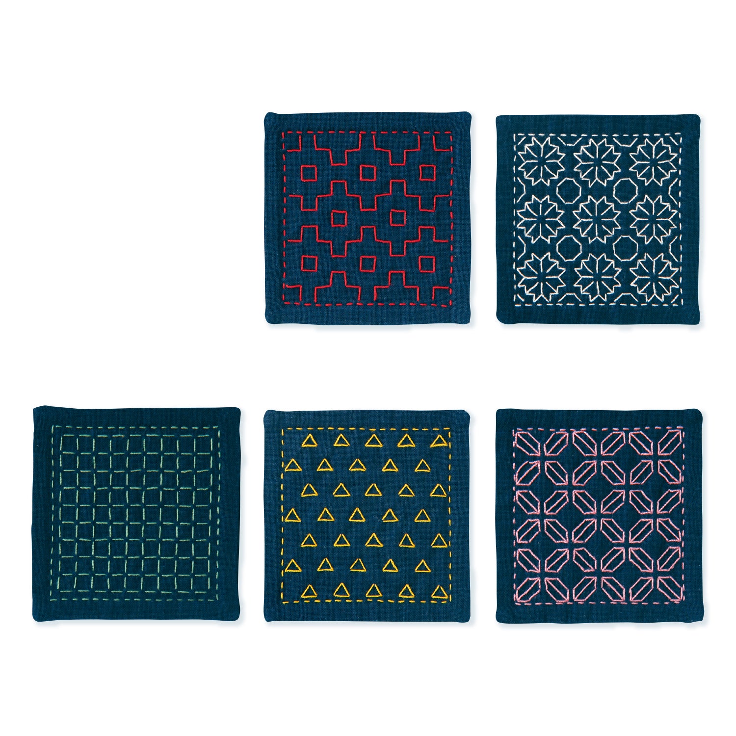 SK-424  一目刺しのコースター