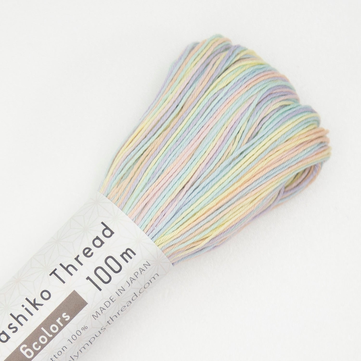 Sashiko Thread 100m　6colors