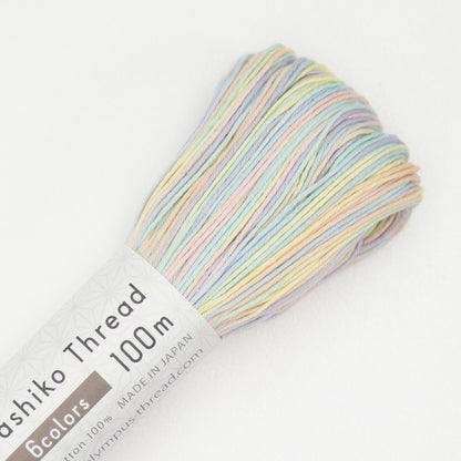 Sashiko Thread 100m　6colors