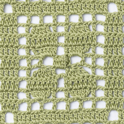 Pattern for a small flower pattern pullover