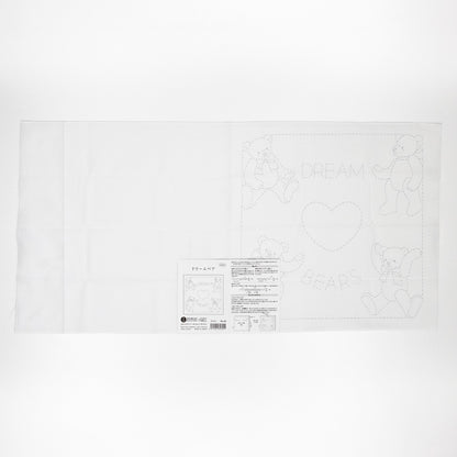 Sashiko Sampler 25 Dream Bears (White)