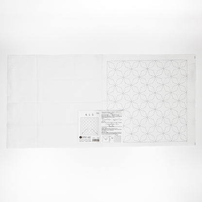 Sashiko Sampler 2 Kaku Shippo (White)