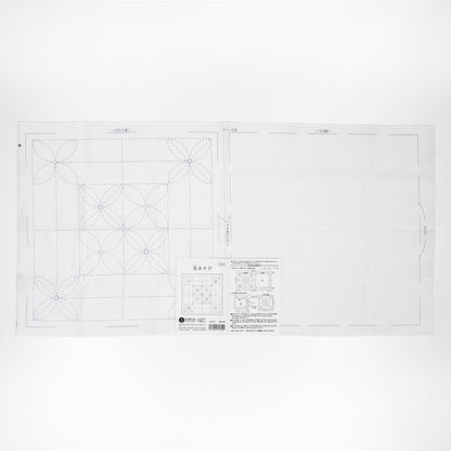 Sashiko Sampler 57 Flowers (White)