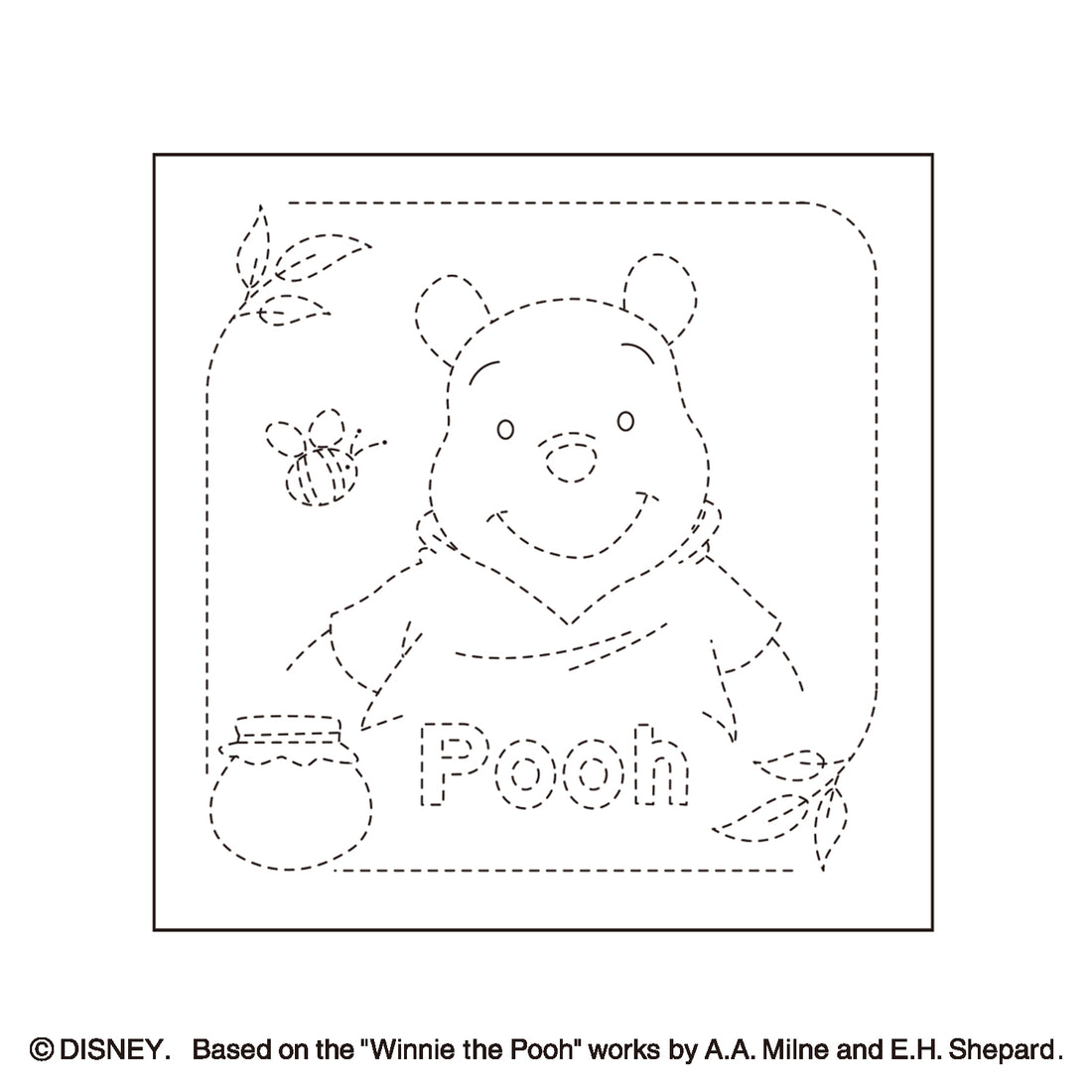 Flower Towel 71 Winnie the Pooh