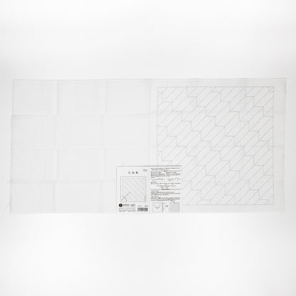 Sashiko Sampler 9 Arrow Feather (White)