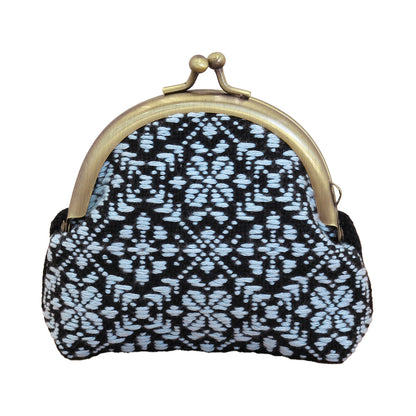 Kogin 37 Round Purse Pouch (Black)
