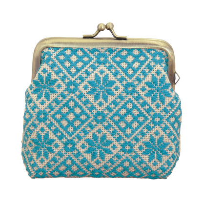 Kogin 38 Square Purse Pouch (Beige)