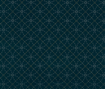 Sashiko cloth print Shippo roll